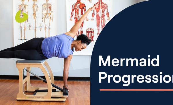 mermaid progression pilates centerline chair