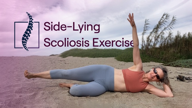 side lying scoliosis exercise