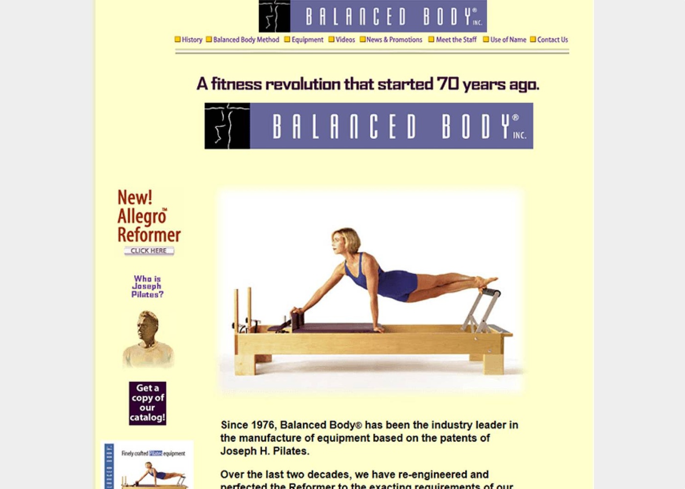 Our Founder began working on the Allegro 2 reformer over 10 years ago  because of its versatility and aesthetic. To this day we are still