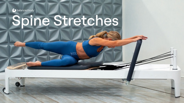 Spine Stretches allegro 2 reformer exercise video