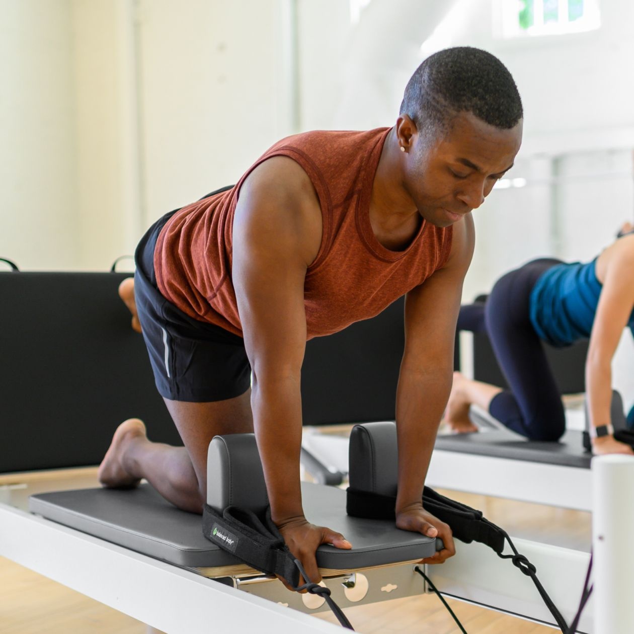 Facing Straps on the A2 reformer