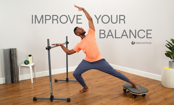 improve your balance barre orbit exercise pilates