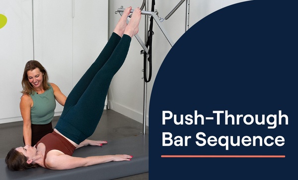 push through bar sequence exercise wall tower