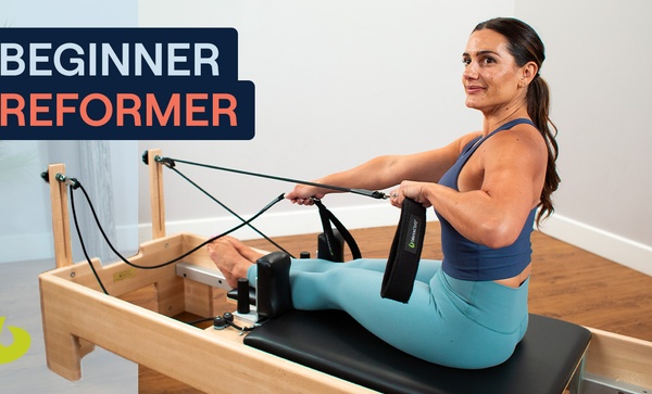 beginner reformer kristi jackson studio reformer exercise