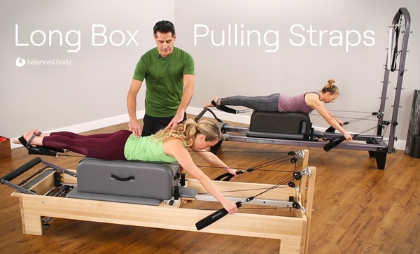 long box pulling straps konnector reformer