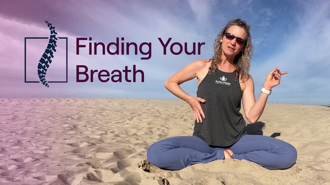 Finding Your Breath scoliosis educational workout pilates