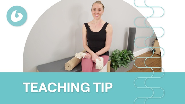 pilates teaching tip scoliosis