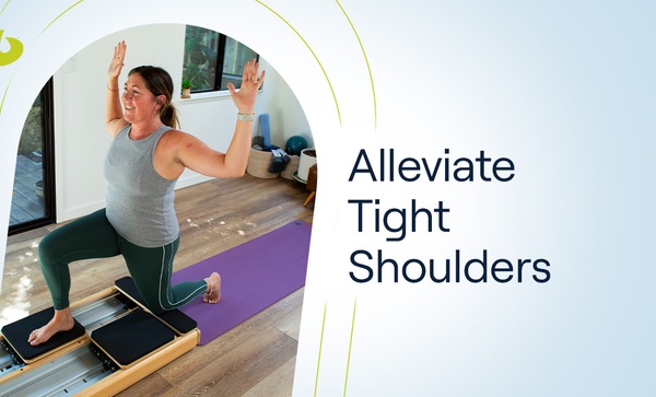 alleviate tight shoulders corealign exercise arwen brooke